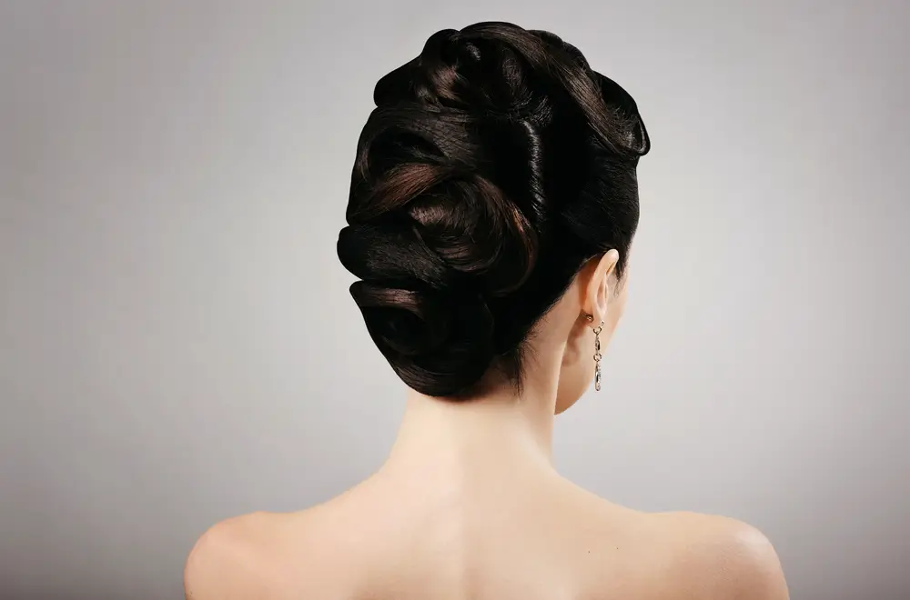 half-updo